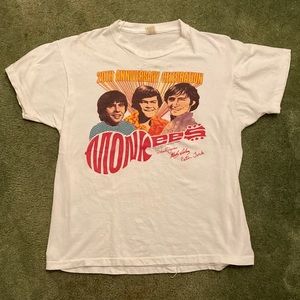Vintage 1986 Monkees 20th Anniversary Tour T-Shirt